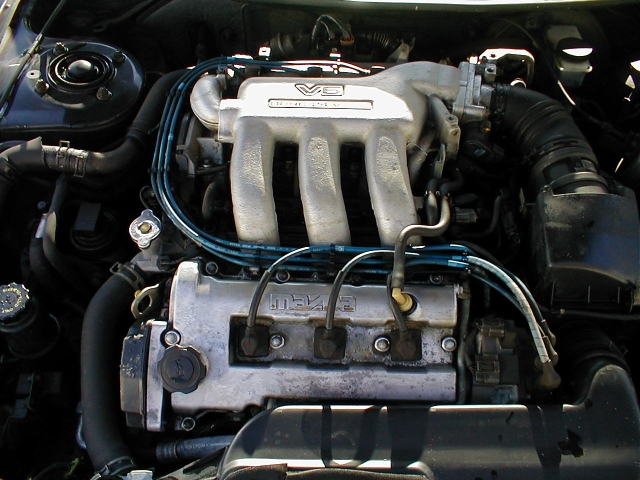Before... You can see the stock air box here.